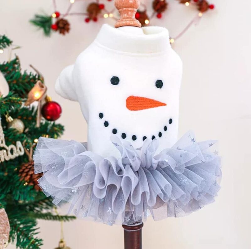 Vestido muñeco de Nieve